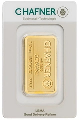 Lingot d'Or 1 Once C. Hafner