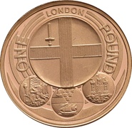 1 Livre en or - 2010: Capitales: Londres