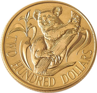 Pièce 200 Dollar Or Koala Australien
