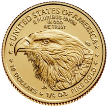 Pièce American Eagle Or 1/4 Once 2023