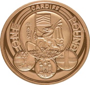 1 Livre en or - 2011: Capitales: Cardiff