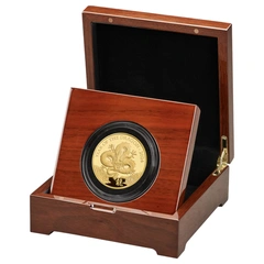 Pièce Royal Mint Lunar Or 5 Onces 2024 Année du Dragon BE en Boîte