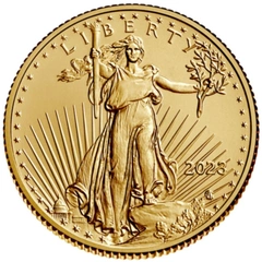Pièce American Eagle Or 1/4 Once 2023