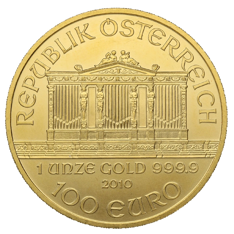Pièce Philharmonique Or 1 Once 2010