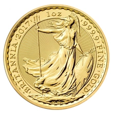 Pièce Britannia Or 1 Once 2017