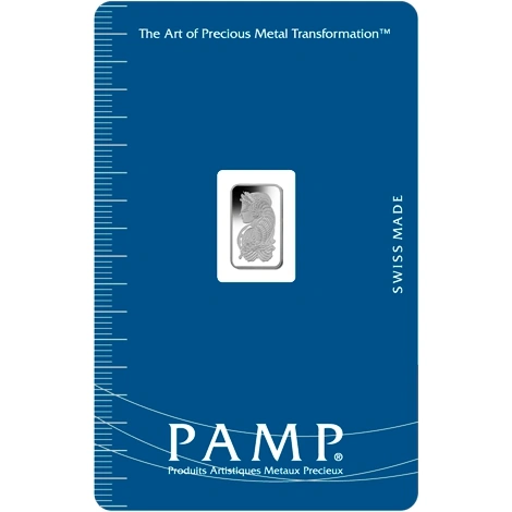 Lingot de Palladium 2,5g Pamp