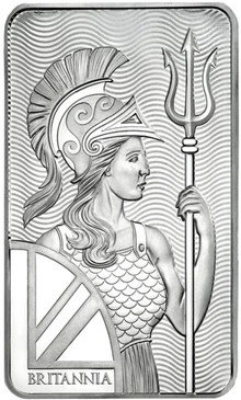 Lingot d'Argent 10 Onces Royal Mint Britannia