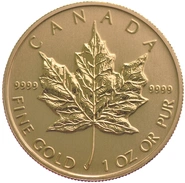 Pièce Maple Leaf Or 1 Once Notre Choix