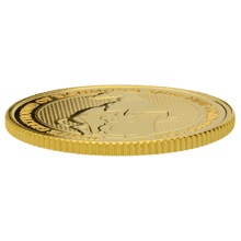 Collection Royal Mint Queen's Beasts Or 1/4 Once 2021 le Lévrier Blanc de Richmond