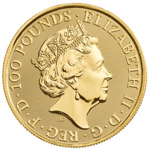 2023 L'Éale de Beaufort - Collection Royal Mint Queen's Beasts en or de 1 once