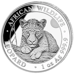 Pièce en argent African Wildlife Leopard 2026 1 oz