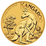 Pièce Kangourou Or 1/10 Once 2023