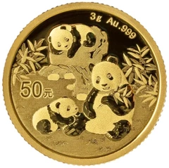Pièce Panda Or 3g 2025
