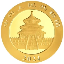 Pièce Panda Or 1g 2024