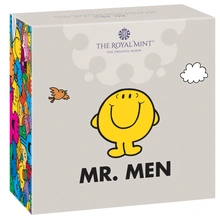 Monsieur Madame M. Heureux Pièce d'Or Proof 1 Once 2021 dans son Coffret de Présentation