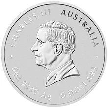 Pièce Perth Mint Lunar Argent 5 Once 2026 Année du Cheval