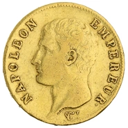 Pièce 20 Francs Or Napoléon I Tète Nue 1806 A