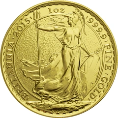 Pièce Britannia Or 1 Once 2015