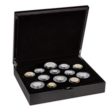 Coffret de 13 pièces d'argent commémorative 2026 du Royaume-Uni