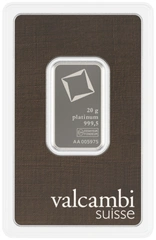 Lingots de Platine 20g