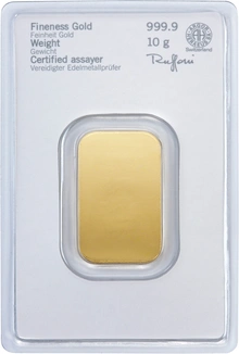 Lingot d'Or 10g Heraeus
