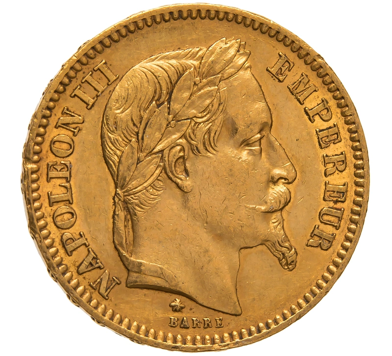 20 Francs Or Napoléon III Tête Laurée 1861 A