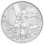 Série "Les Simpsons" en argent