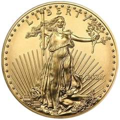 Pièce American Eagle Or 1/10 Once 2024