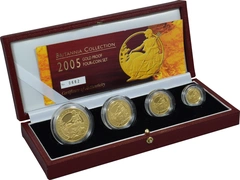 Britannia coffret 4 Pièces (Belle Épreuve)