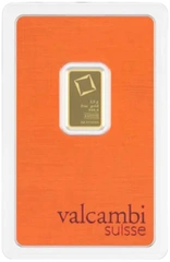 Lingot d'Or 2,5g Valcambi