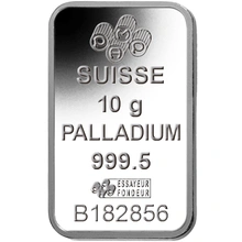 Lingot de Palladium 10g Pamp