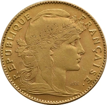 Pièce 10 Francs Or Marianne Coq