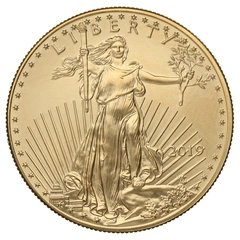 Pièce 50 Dollars Or American Eagle 1 Once 2019