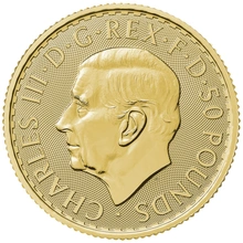 Pièce Britannia Or 1/2 Once 2025