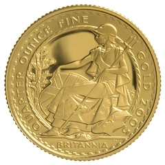 Pièce Britannia Or 1/4 Once 2005 BE