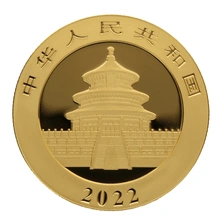 Pièce Panda Or 15g 2022