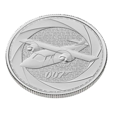 2026 Six Décennies de 007, Bond des Années 2010, Pièce d'Argent de 1 once