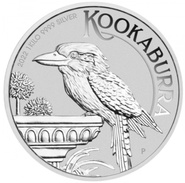 Kookaburra en argent de 1 Kg - 2022