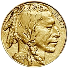 Pièce 50 Dollars Or American Buffalo 1 Once 2024