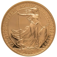 Pièce Britannia Or 1/2 Once 1988 BE