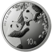 Pièce Panda Argent 30g 2023