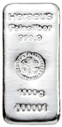 Lingot d'Argent 1Kg Heraeus