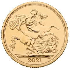Pièce Souverain Or 2021