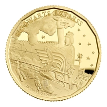 Coffret Belle épreuve pièce Or 1/4oz Harry Potter  Poudlard Express 25eme anniversaire 2022