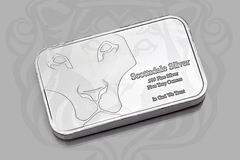 Lingot d'Argent 5 Onces Scottsdale la Proie