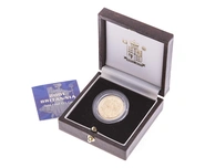 Pièce Britannia Or 1/4 Ounce 2001 en Boîte