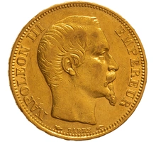 Pièce 20 Francs Or 1853 Napoléon III A