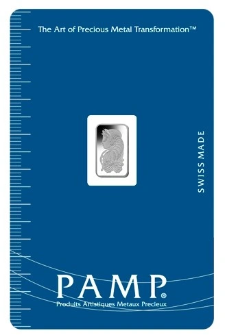 Lingot de Palladium 1g PAMP