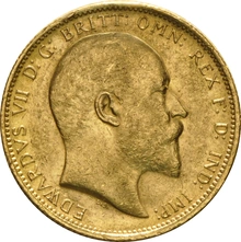 Pièce Souverain Or 1903 Édouard VII S