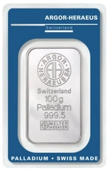 Lingots de Palladium 100g